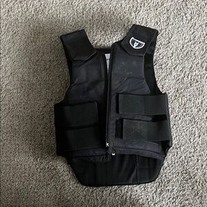 Kids Black Safety Vest